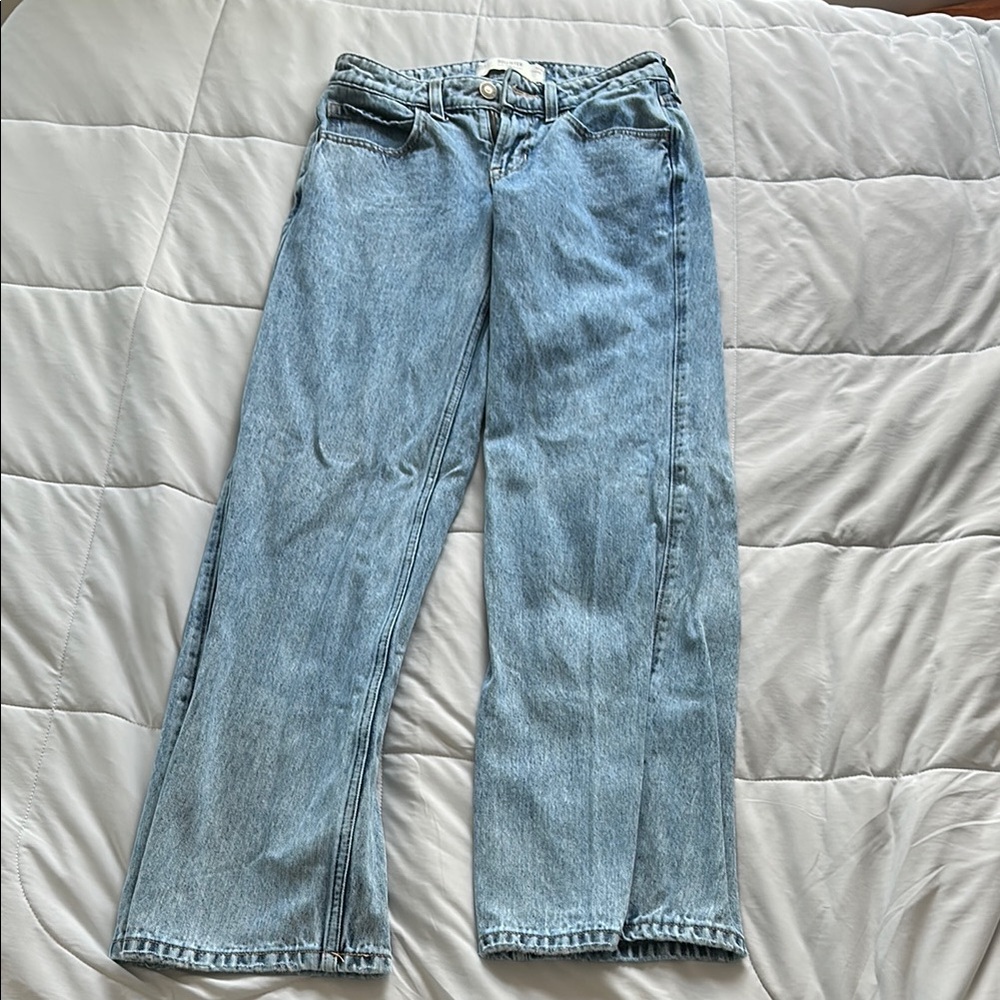 Hollister Blue Straight Leg Jeans Timeless Design